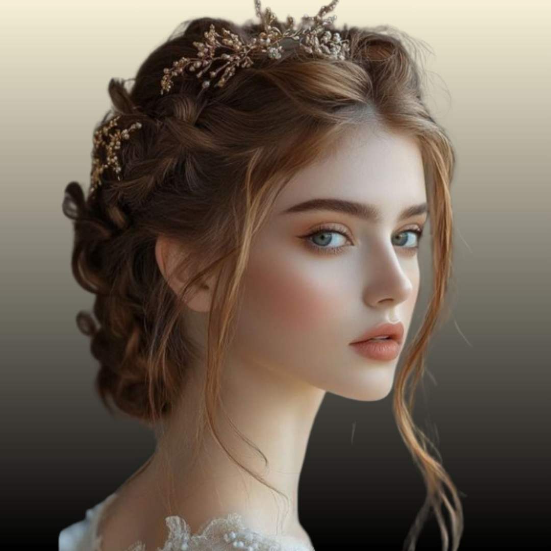 Woman wearing best contact and colour Comfort rainbow lens | Buy Contact Lenses online in Pakistan