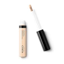 Kiko makeup concealer with applicator on a white background