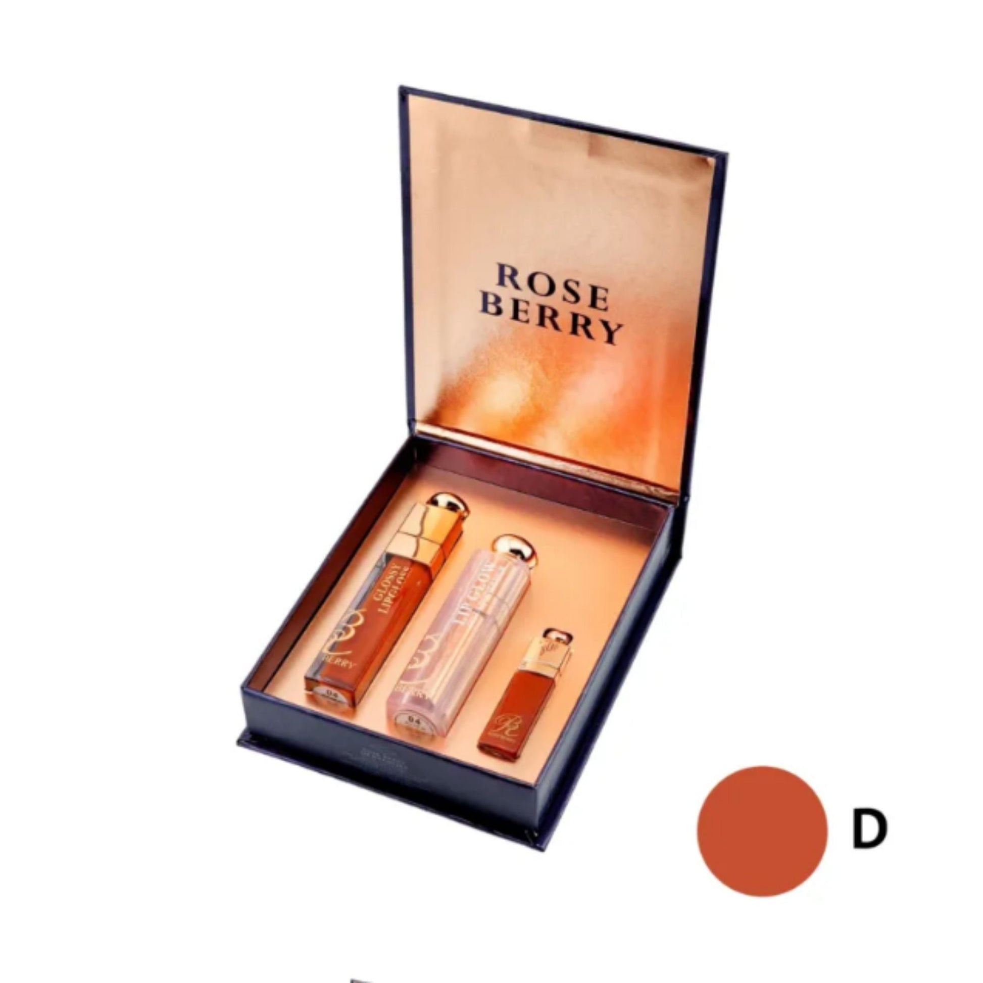 Rose Berry skincare product set in an open box on a white background at best price online 