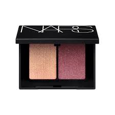 NARS eyeshadow palette with two shades on a white background