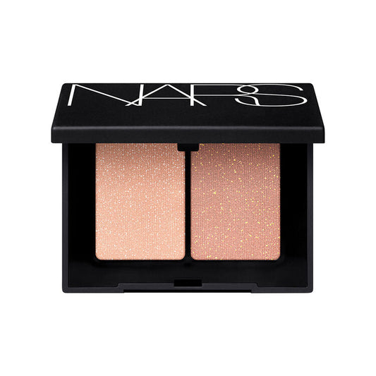 NARS eyeshadow palette with two shades on a white background