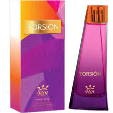 Torsion perfume bottle and packaging with a colorful gradient at best price online in Pakistan