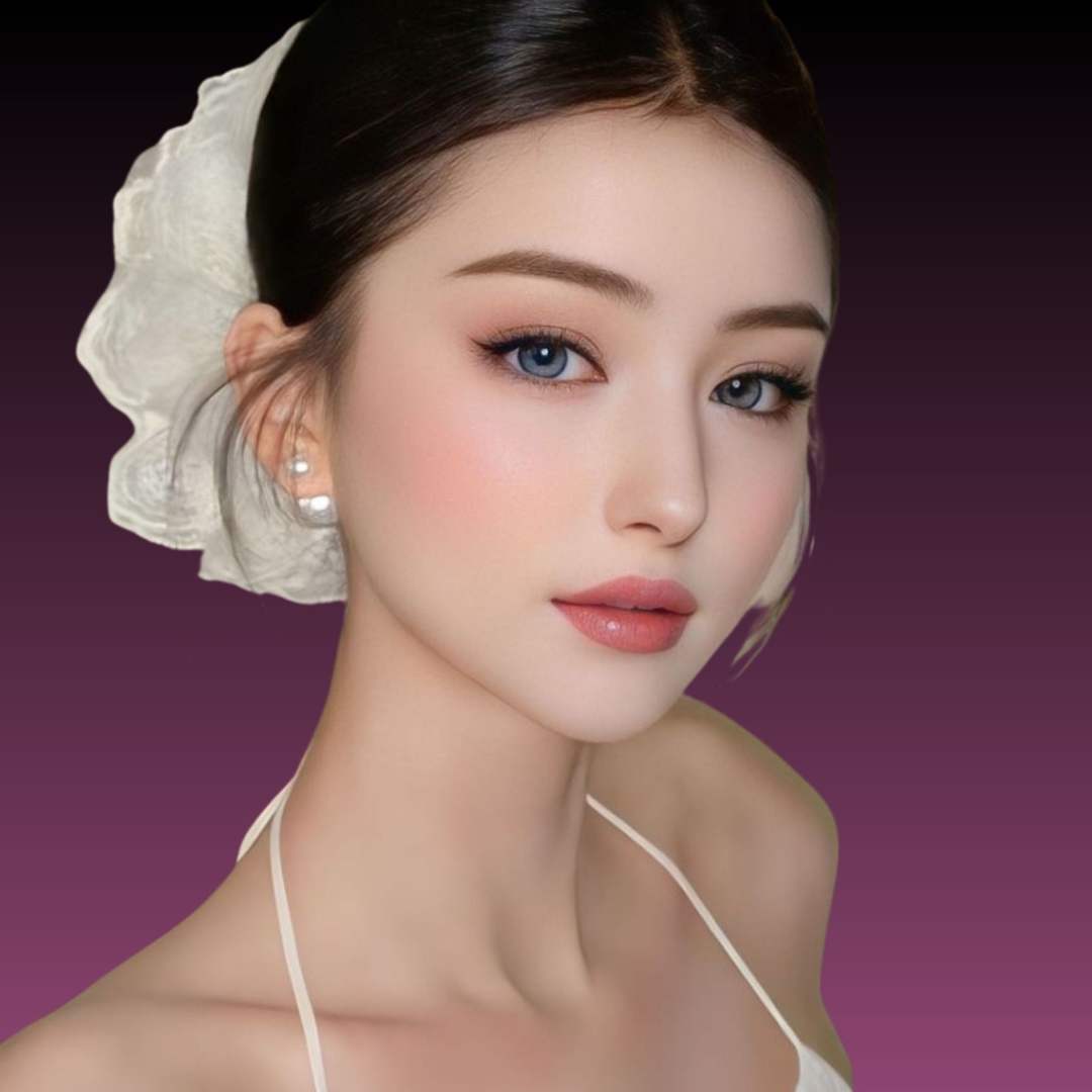 Woman wearing best contact and colour Comfort omega lens | Buy Contact Lenses online in Pakistan